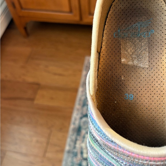 Dansko Colorful Striped Espadrille Flats - Picture 4 of 5